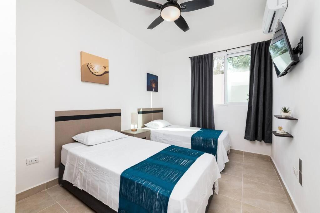 Startip Condo Playa Del Carmen Piscina, Wi-Fi Y Restaurantes Apartamento
