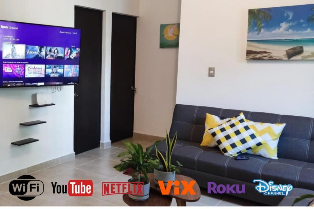Startip Condo Playa Del Carmen Piscina, Wi-Fi Y Restaurantes Apartamento *